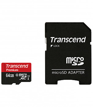 TRANSCEND Micro SDXC UHS-I 64GB Class 10 mälukaart