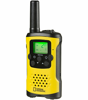 NATIONAL GEOGRAPHIC Walkie-talkies with long range of up to 6 km and hands-free function raadiosaatjad