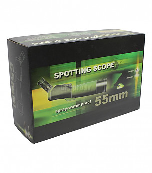 OMEGON Zoom Spotting Scope 18x-54x55mm spotting scope