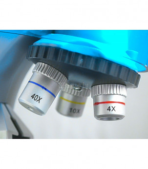 LEVENHUK Microscope for Children with Experimental Set K50 LabZZ M101 Lime Color 40x-640x mikroskoobid