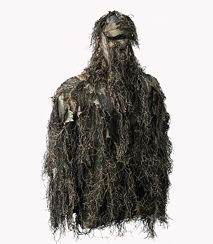 DEERHUNTER Sneaky Ghillie Pull-over Set with gloves for men for hunting and outdoors, size 2XL/3XL seatud